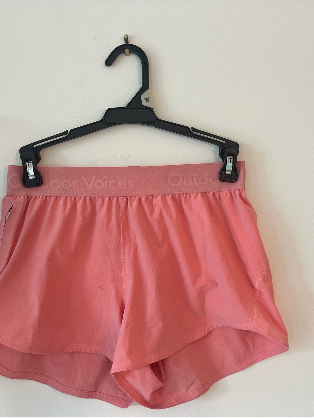 Outdoor Voices Coral Pink Women's Athletic Shorts